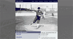 Desktop Screenshot of hallofstats.com